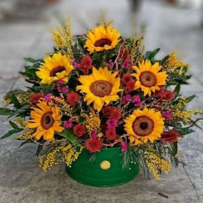 دسته گل برای بانک گردشگری پردیسان