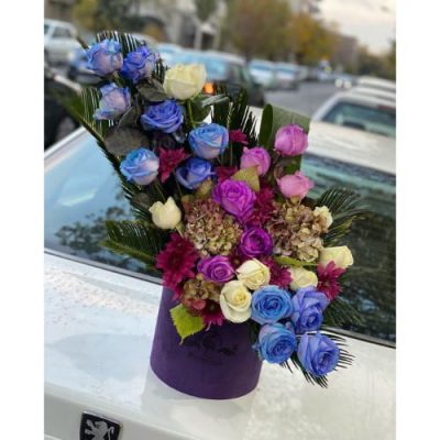 دسته گل برای شرکت توسعه وفروش خودرو کوی بیمه