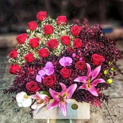 دسته گل برای بانک صادرات سیزده آبان