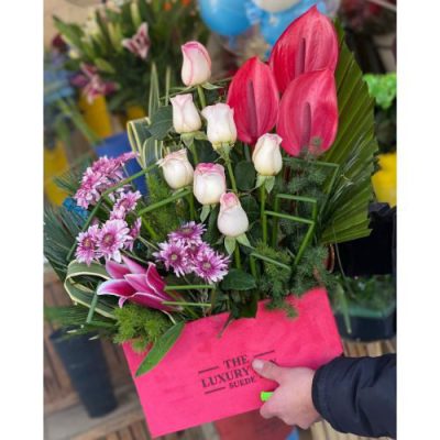دسته گل برای شرکت فناوران آروند پاسارگاد ونک