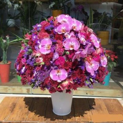 دسته گل برای اداره گاز منطقه 8 میدان امامت