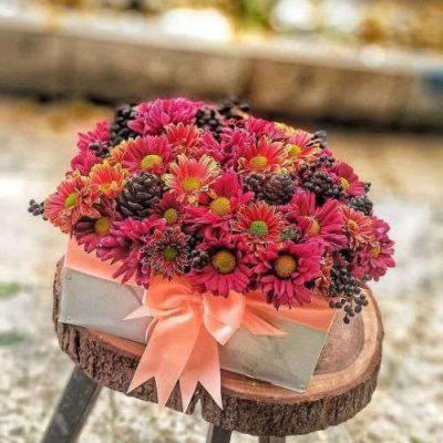 دسته گل برای بانک قوامین تولید دارو