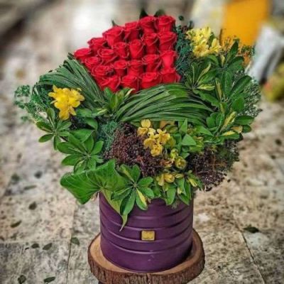دسته گل برای بانک تجارت یوسف آباد
