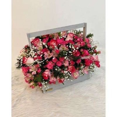 دسته گل برای بانک شهر شعبه سعادت آباد دریا