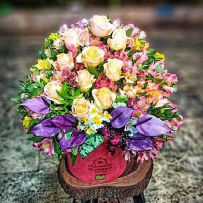 دسته گل برای بانک ملی پونک