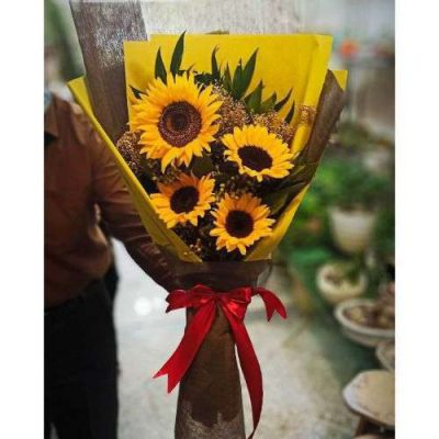 دسته گل برای بانک آینده بهارستان