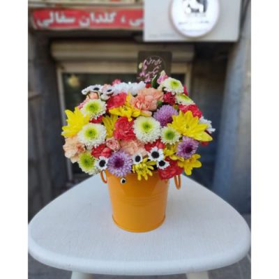 دسته گل برای ساختمان پزشکان شقایق طیب