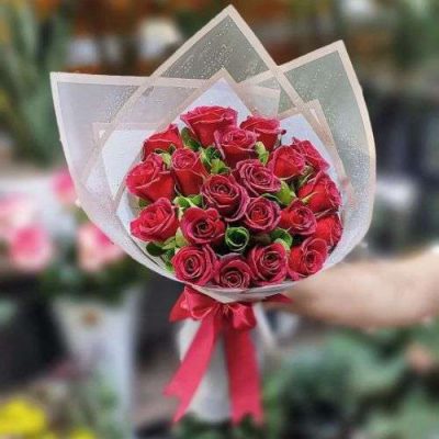 دسته گل برای بانک قرض الحسنه مهر ایران سلسبیل شمالی