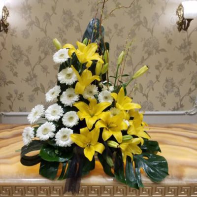 دسته گل برای شرکت تهران سحاب کشاورز پارک لاله