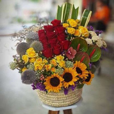 دسته گل برای بانک پاسارگاد شهرک مخابرات