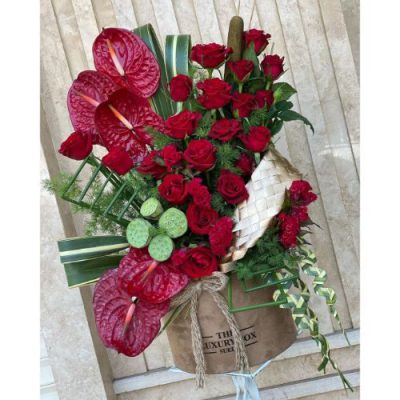 دسته گل برای شرکت اکسون ونک