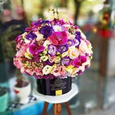 دسته گل برای بانک سامان جنت آباد جنوبی
