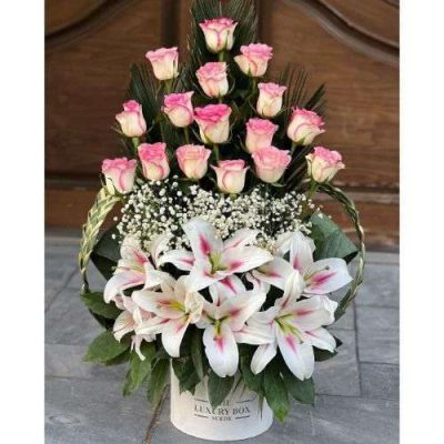 دسته گل برای بانک ملل پاسداران ضرابخانه
