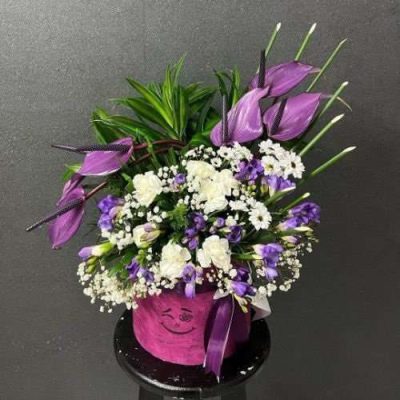 دسته گل برای اداره کل سرمایه انسانی بانک ملی ایران فردوسی
