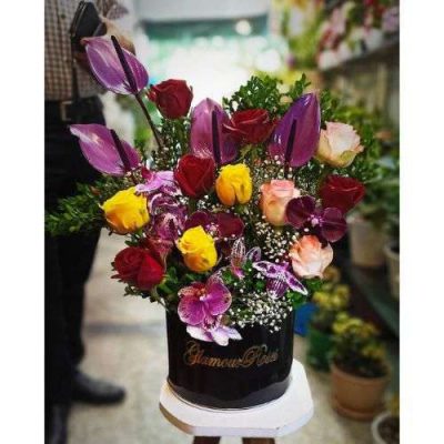 دسته گل برای بانک مسکن فردوسی