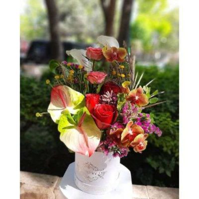 دسته گل برای بانک صادرات تیموری