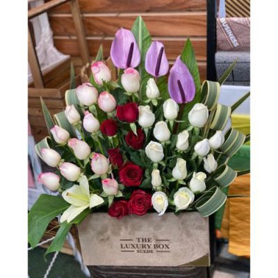 دسته گل برای شرکت توسعه و ساختمانی آمن گاندی