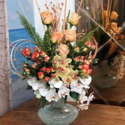 دسته گل برای اداره امور مالیاتی شمال شهر میرداماد