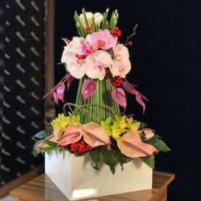دسته گل برای اداره برق بعثت کیانشهر شمالی