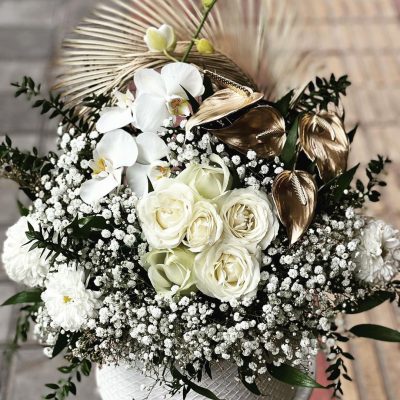 دسته گل برای ساختمان پزشکان قائم جوادیه زمانی