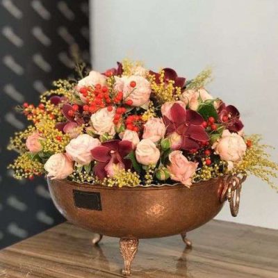 دسته گل برای اداره مرکزی پلیس مهاجرت و گذرنامه عباس آباد اندیشه