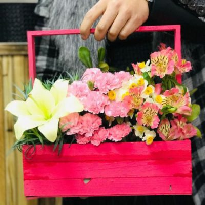 دسته گل برای سازمان مرکزی تعاون روستایی ایران کشاورز پارک لاله