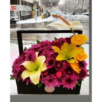دسته گل برای سازمان ملی زمین و مسکن ونک