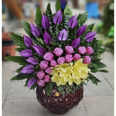 دسته گل برای علمی کاربردی سازمان فناوری شهرداری سهروردی باغ صبا