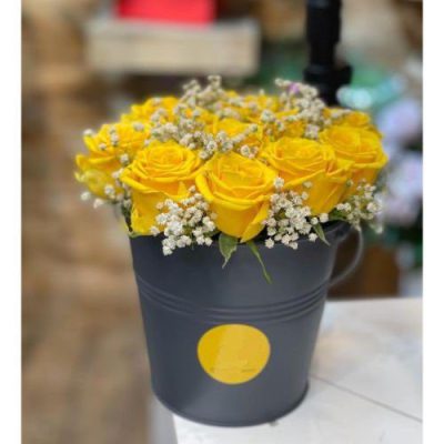 دسته گل برای شرکت پخش دارویی اکسیر کاج