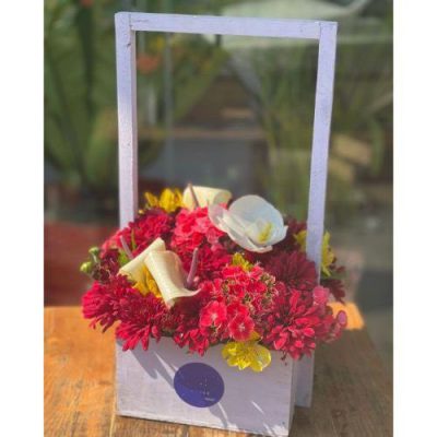 دسته گل برای ثبت برند ثبت شرکت عباس آباد اندیشه