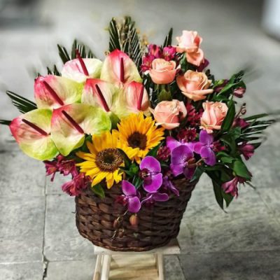 دسته گل برای سازمان نوسازی، توسعه و تجهیز مدارس کشور دزاشیب حکمت