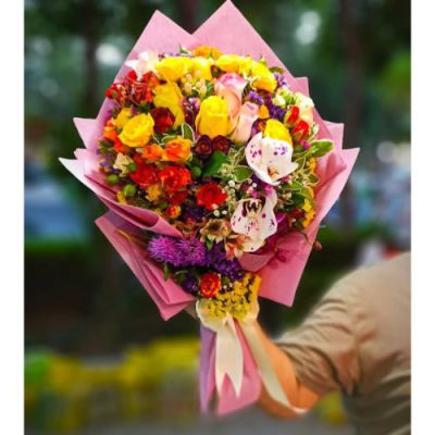 دسته گل برای سازمان مهندسی اجرایی و تاسیسات نزاجا آل احمد