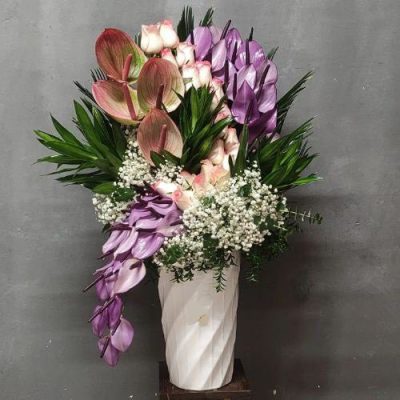 دسته گل برای دفتر اسناد رسمی 108 قلهک
