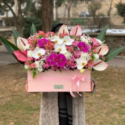 دسته گل برای دفتر اسناد رسمی 371 جنت آباد جنوبی