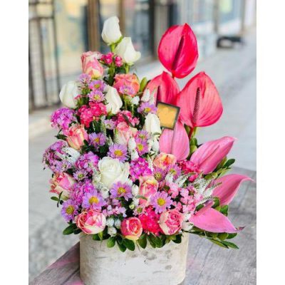 دسته گل برای دفتر پیشخوان خدمات دولت و پست کن