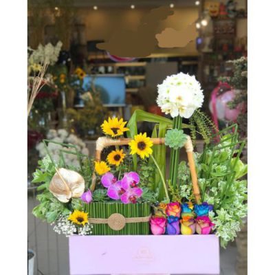 دسته گل برای دفتر اسناد رسمی شماره 919 چیتگر