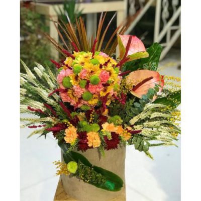 دسته گل برای دفتر اسناد رسمی 149 ابوالقاسم قاسمی عباس آباد اندیشه