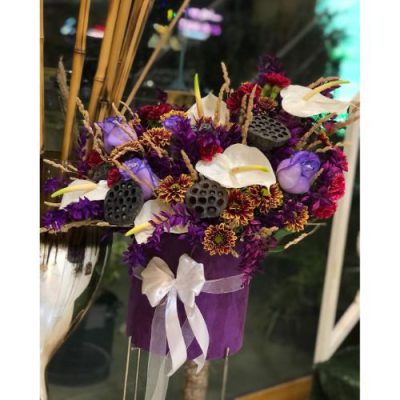 دسته گل برای دفتر مرکزی شرکت حلوای عقاب مهران