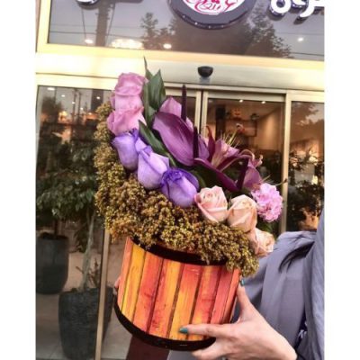 دسته گل برای دفتر مرکزی بی ای تی پارس ونک
