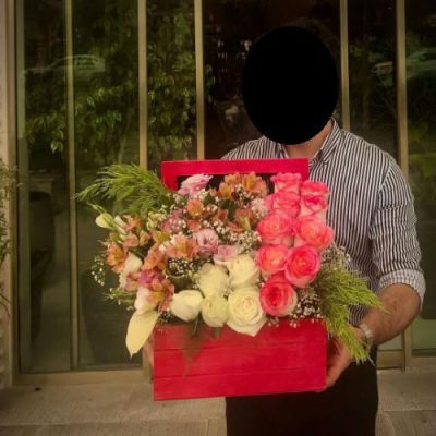 دسته گل برای دفتر اسناد رسمی 65 درختی
