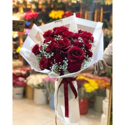دسته گل برای دفتر تهران کی 7 اد باغ فیض