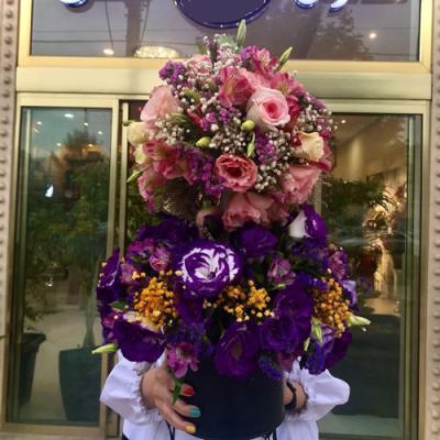 دسته گل برای دفتر اسناد رسمی ۷۴۱ جمهوری