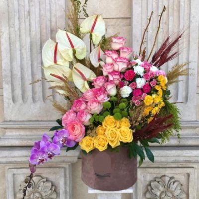 دسته گل برای دفتر اسناد رسمی 134 تهرانپارس غربی