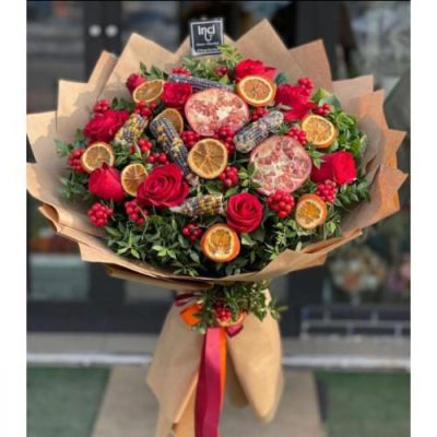 گل یخی یلدا گلفروشی در اتوبان حکیم تهران