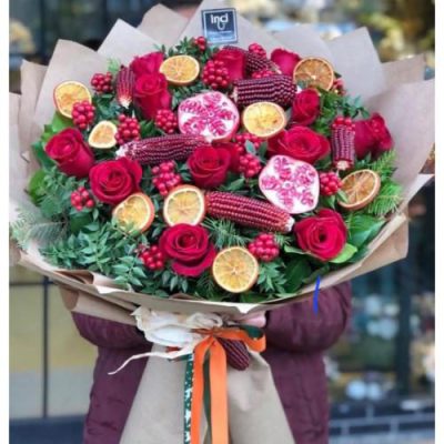 گل تزیین یلدا گلفروشی در ایوانک تهران