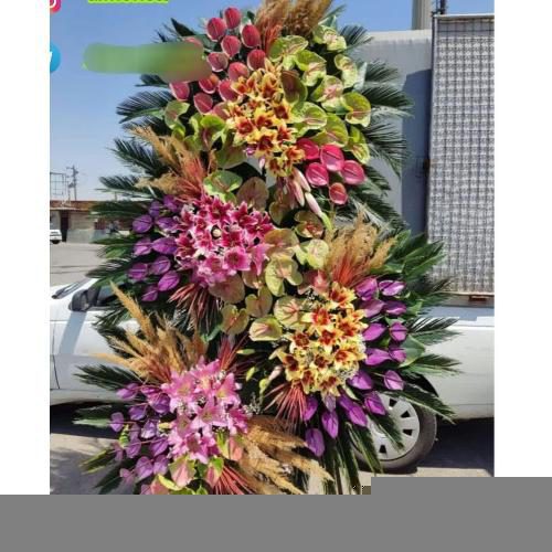 تاج گل برای نمایشگاه مجلات و کتابها 1178 تاج گل برای نمایشگاه مجلات و کتابها 1178