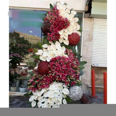 تاج گل برای نمایشگاه صنایع غذایی ارگانیک 1181