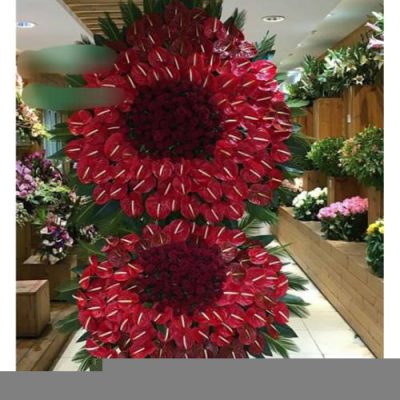 تاج گل برای نمایشگاه راه و شهرسازی 1182