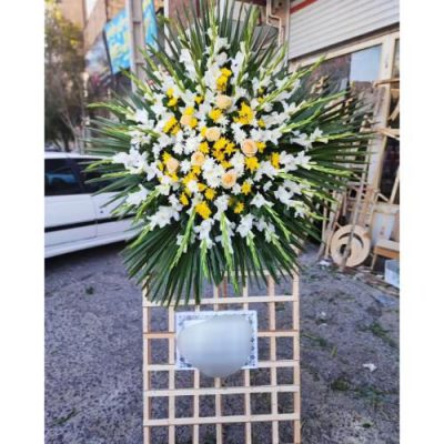 تاج گل تسلیت برای مسجد جامع میدان ونک 398