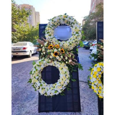 تاج گل تسلیت برای مسجد جامع خیابان فاطمی 394